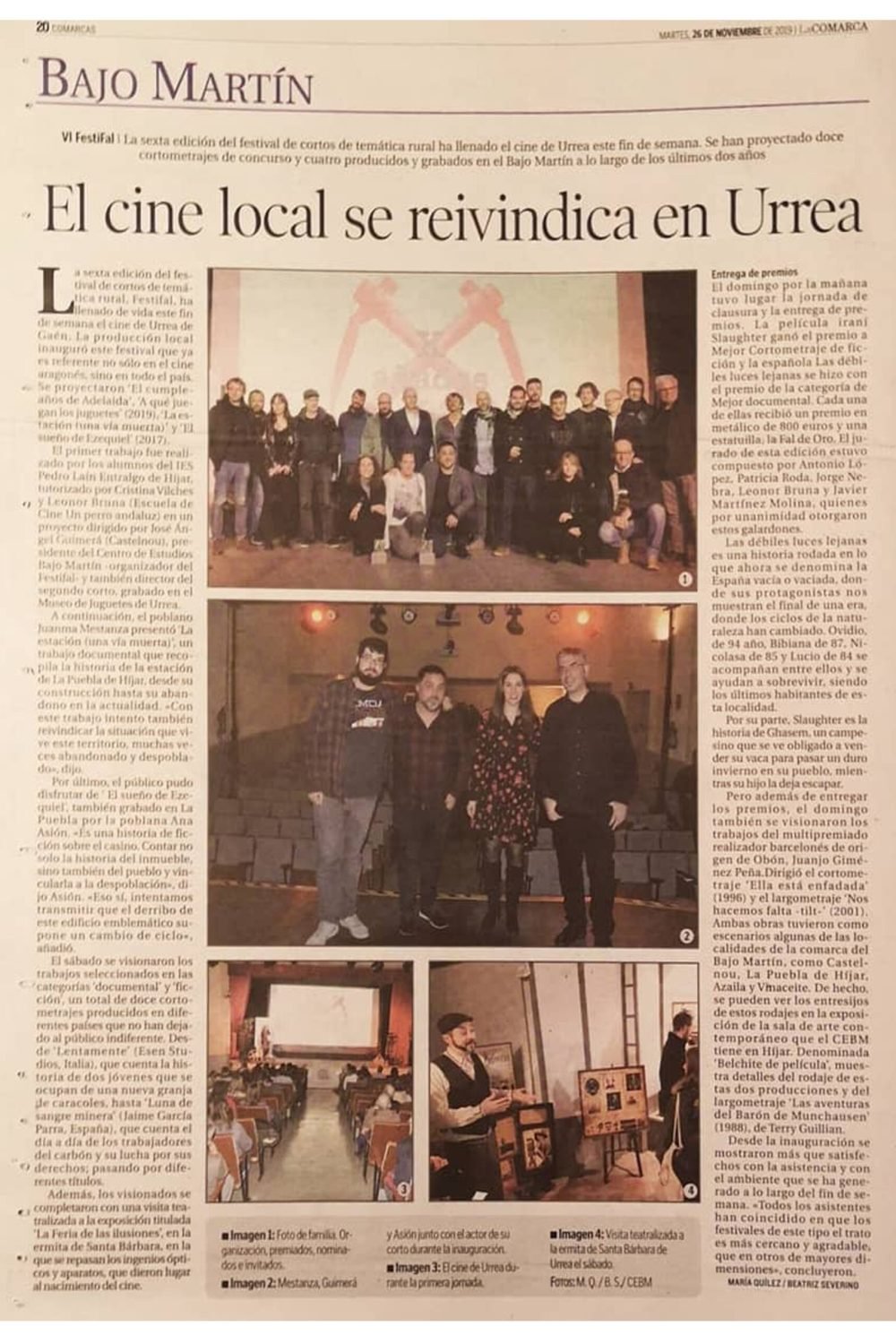 14 La comarca Bajo Aragon FESTIFAL 2019