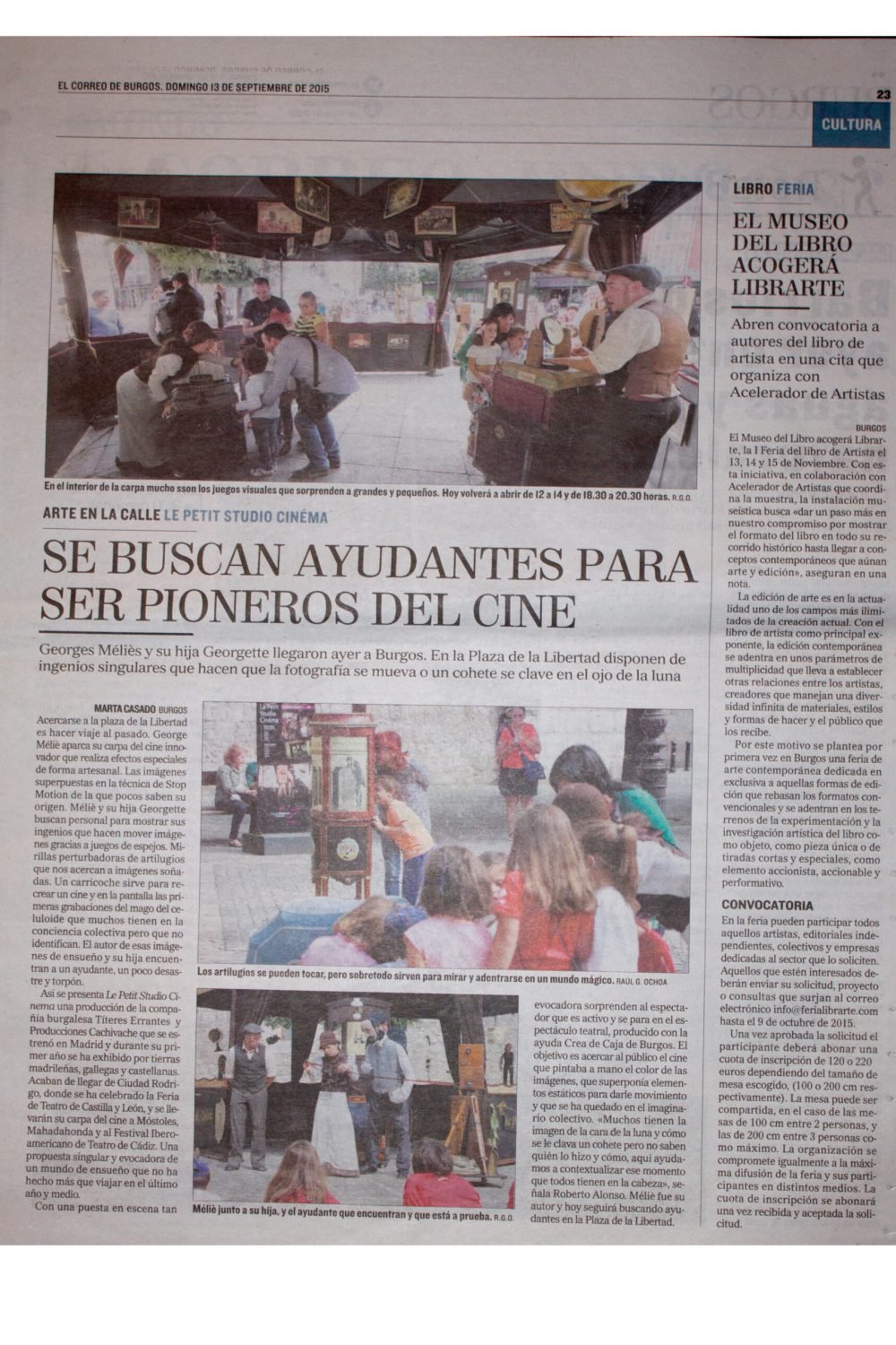 2 Correo burgos Cronica Le Petit